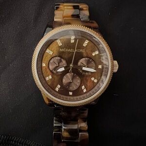 Michael Kors Tortoise Watch (women)
